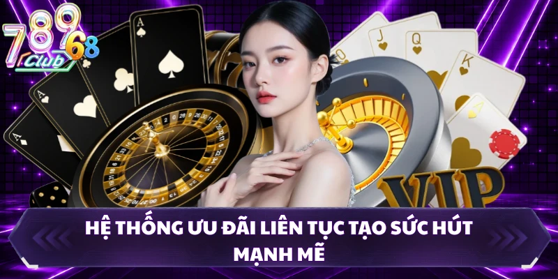 Hệ thống ưu đãi liên tục tạo sức hút mạnh mẽ